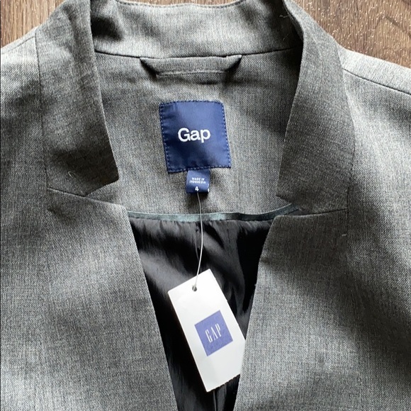 NWT Gap Gray Blazer - Picture 3 of 14